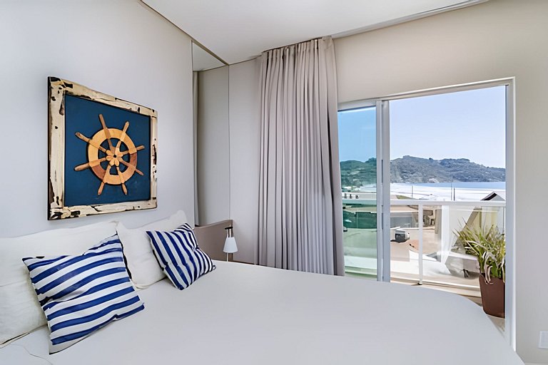 Duplex Frente ao Mar com Jacuzzi