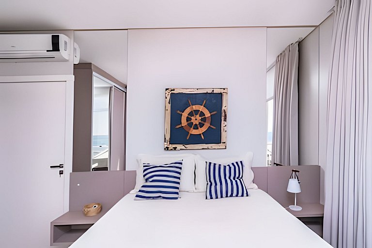 Duplex Frente ao Mar com Jacuzzi
