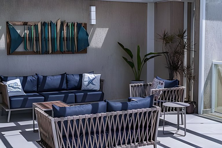 Duplex Frente ao Mar com Jacuzzi