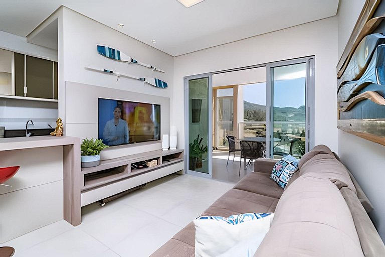 Duplex Frente ao Mar com Jacuzzi
