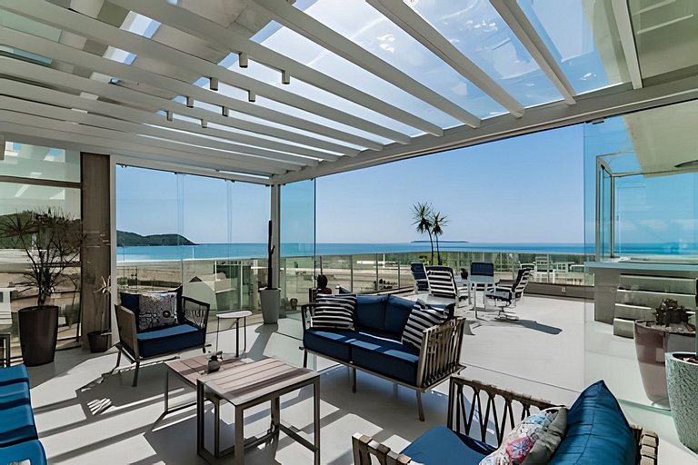 Duplex Frente ao Mar com Jacuzzi