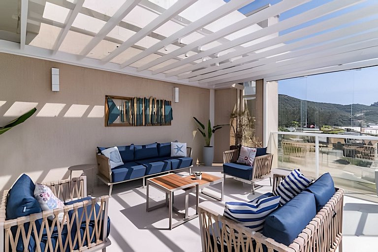Duplex Frente ao Mar com Jacuzzi