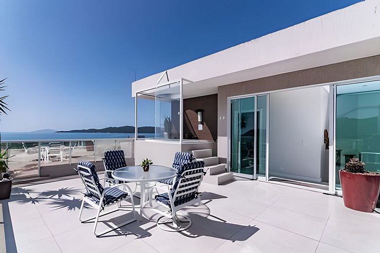 Duplex Frente ao Mar com Jacuzzi
