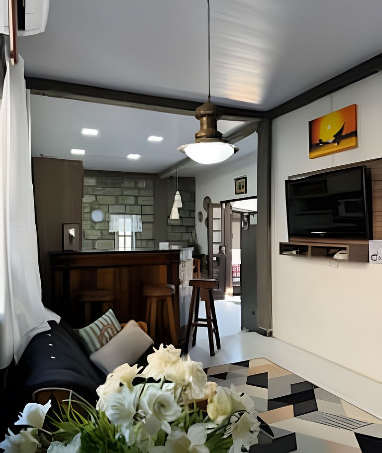 Casa c/Jacuzzi a 50m da praia
