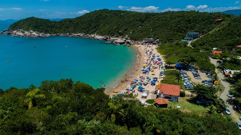 Cabana vista mar em Bombinhas