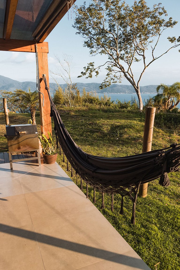 Cabana vista mar em Bombinhas