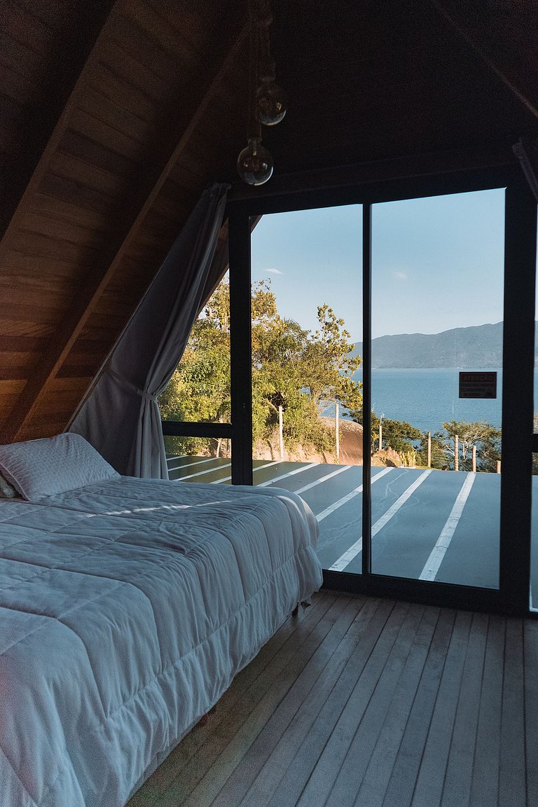 Cabana vista mar em Bombinhas