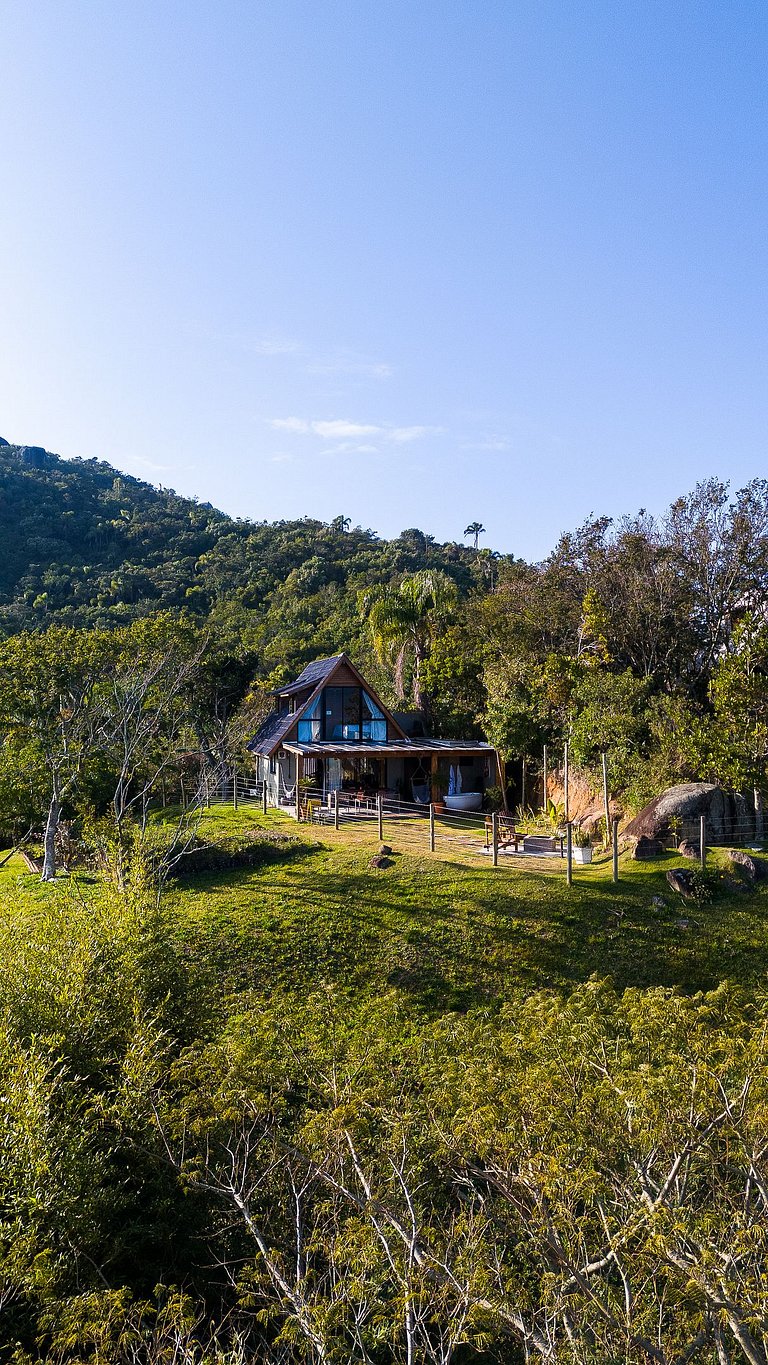 Cabana vista mar em Bombinhas