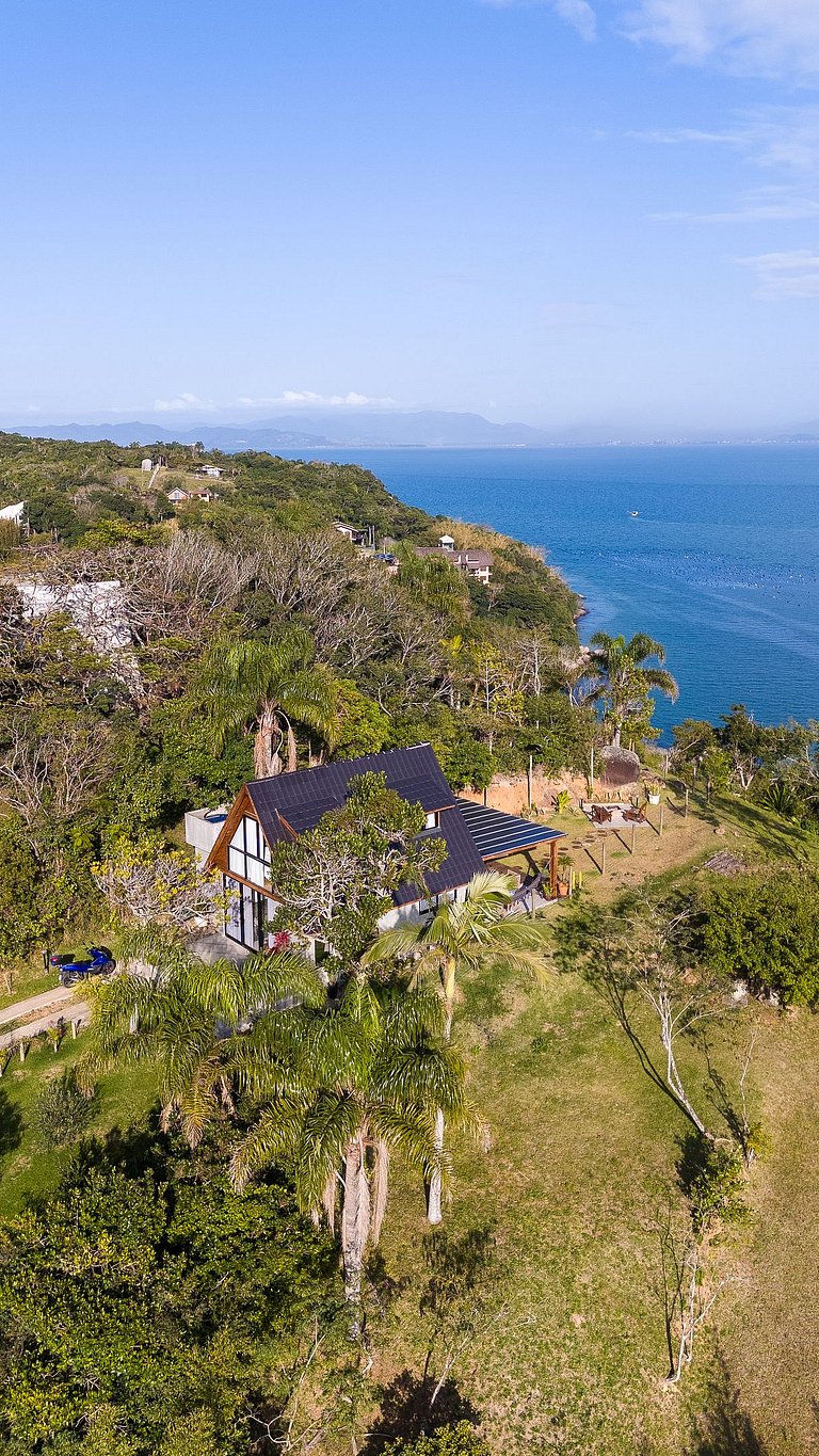 Cabana vista mar em Bombinhas