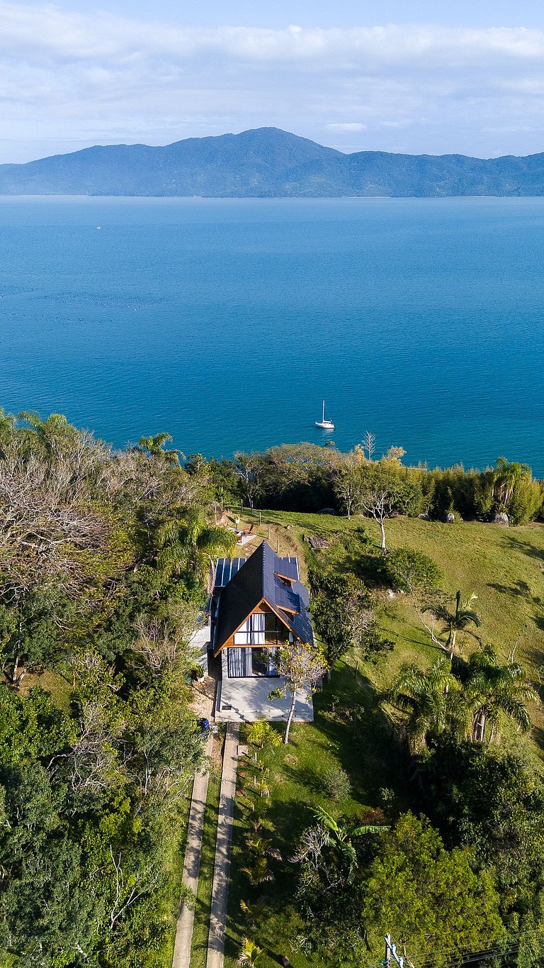 Cabana vista mar em Bombinhas